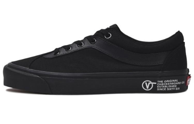 Vans Bold Ni Solid Color Minimalistic Low Tops Casual Skateboarding Shoes Unisex Black