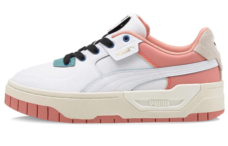 PUMA Cali Dream Low Top Sneakers Pink/Red/White Women's