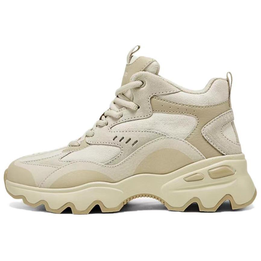 Skechers Modern Comfort Slip-Resistant High-Top Casual Shoes Women's Beige