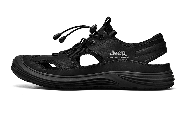 Jeep River Trekking Shoes Men's Black
