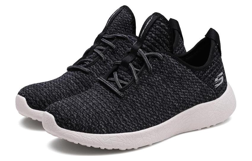 Skechers Burst Low Top Sports Casual Shoes Women's Black купить в интернет-магазине Yoocart с быстрой доставкой по России.