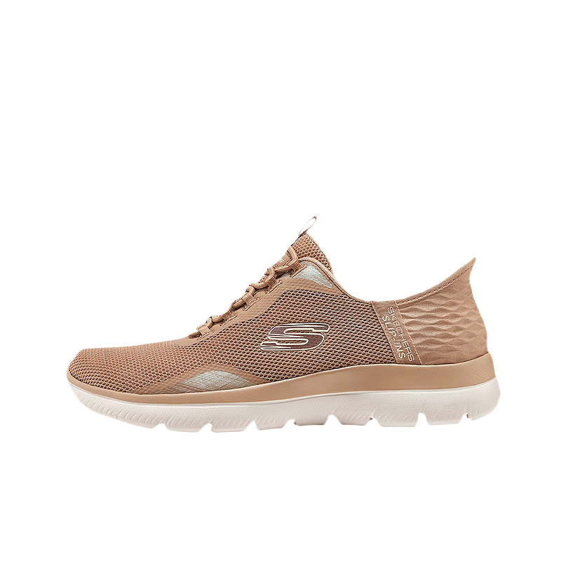 Skechers Low Top Running Shoes Women's Tan