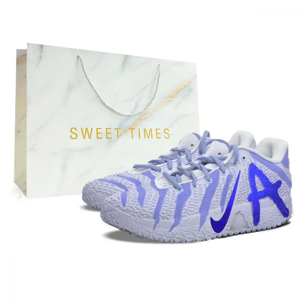Nike Ja Morant 3 Basketball Shoes Unisex Low top Blue