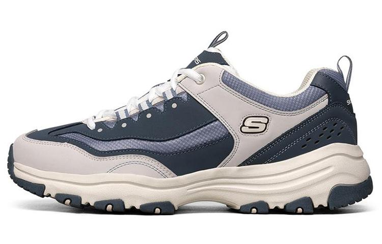 Skechers I Conik Oreo Blue Mountain Coffee Low Top Chunky Sneakers Men's Marine Blue