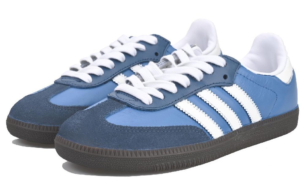 Adidas Originals Samba Vlad Low Top Skateboard Shoes Unisex Blue White
