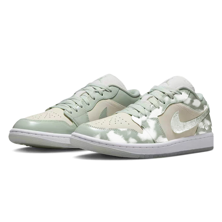 Jordan Air Jordan 1 Low Top Vintage Basketball Shoes Women's Green купить в интернет-магазине Yoocart с быстрой доставкой по России.