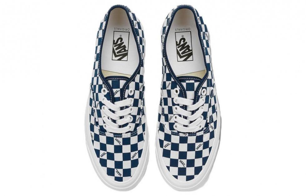 Vans Vault Og Authentic Lx Checkerboard Blue White купить в интернет-магазине Yoocart с быстрой доставкой по России.
