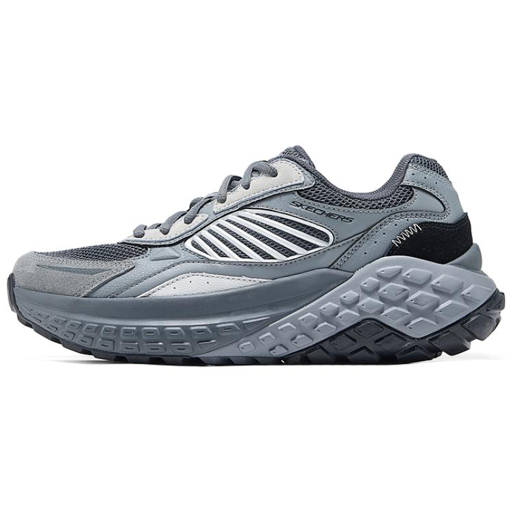 Skechers SPORT MENS Low Top Running Shoes Men's Dark Gray