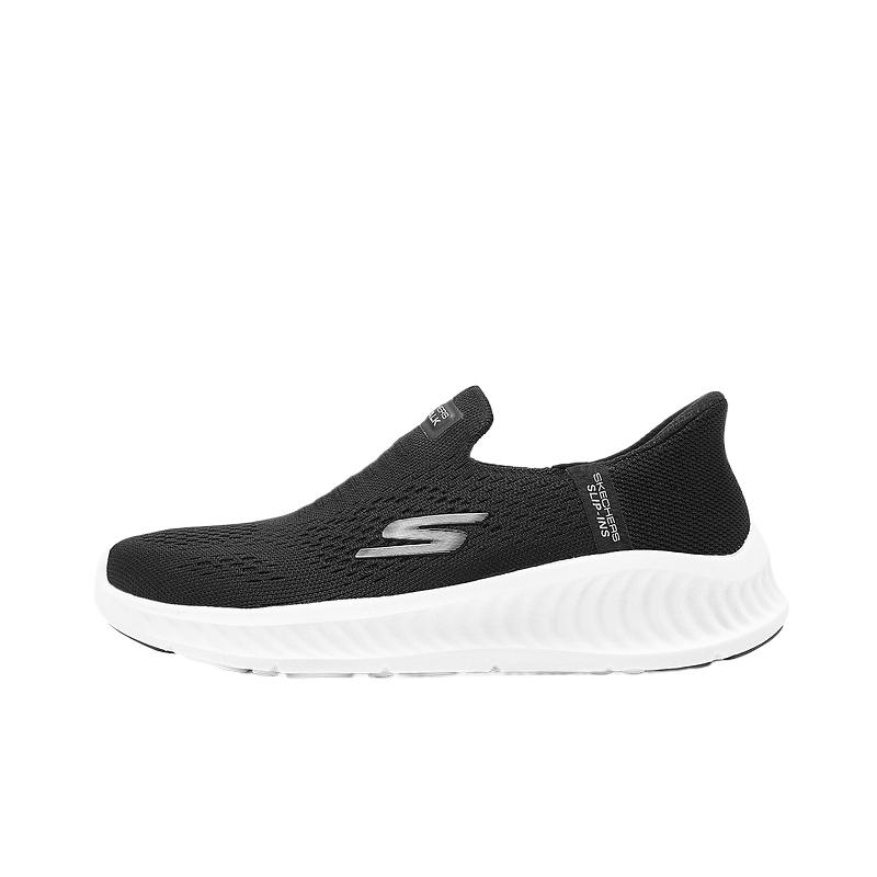 Skechers Women's GO WALK Abrasion Resistant Breathable Low Top Casual Shoes Women's Black