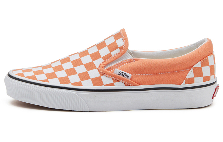 Slip On Classic Vans 'Checkerboard Cadmium Orange'
