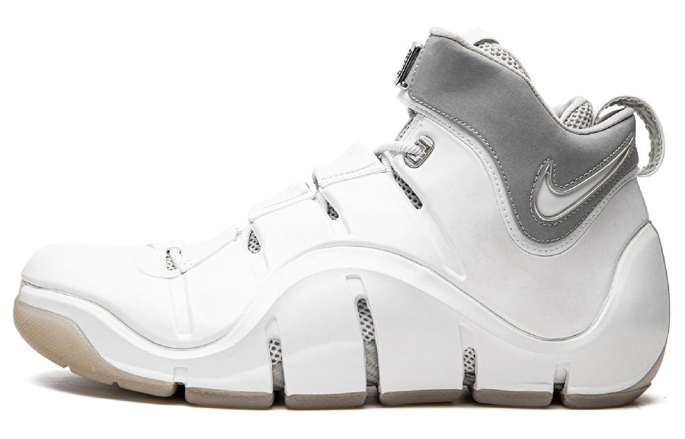 Nike LeBron 4 White Chrome