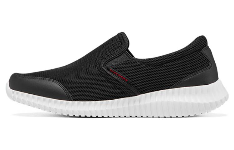 Skechers Rover X Cushioning, Slip Resistant, Abrasion Resistant, Breathable Low Top Casual Shoes Men's Black White