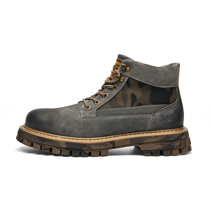 Jeep Short Martin Boot Men's Gray