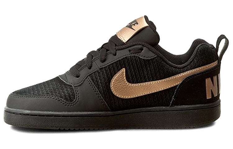 Nike Court Borough Low Black/Golden Women's