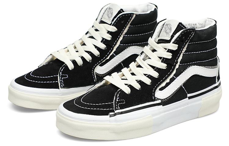 Vans SK8 Hi Reconstruct Blackwhite купить в интернет-магазине Yoocart с быстрой доставкой по России.
