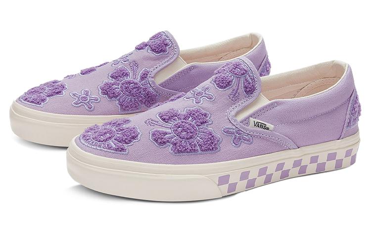 Slip On Emma Mulholland On Holiday X Classic Vans 'Whimsical Floral Embroidery'
