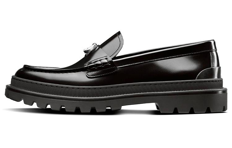 DIOR Explorer Leather Loafer Men 'Black'
