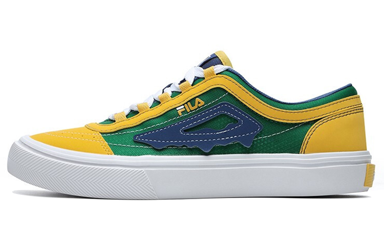 FILA FUSION Skate Shoes 'Blue Yellow Green' Women's