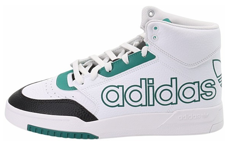 Drop Step Adidas Originals High 'White Hazy Green'