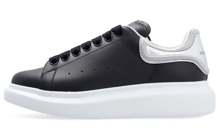 Alexander McQueen Larry Oversized Sneakers 'Black White' Women's