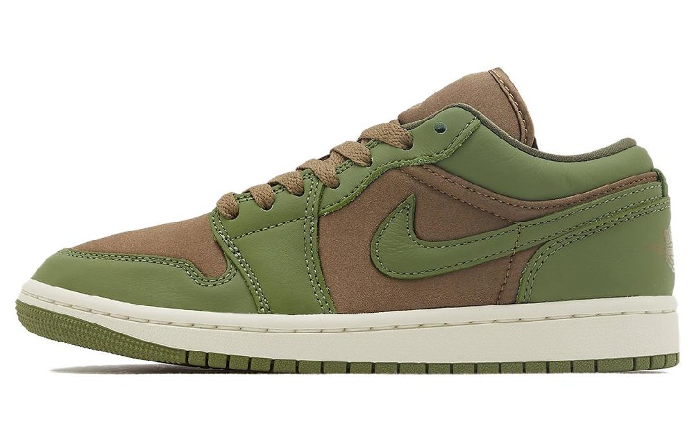 JORDAN 1 Low Se Brown Kelp Sky J Light Olive Women's