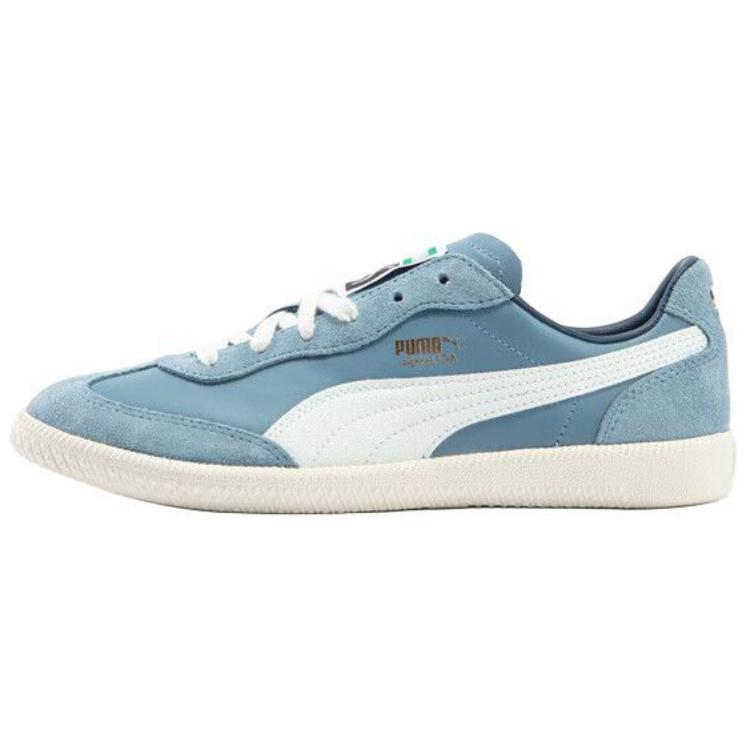 PUMA Liga Low Top Skateboard Shoes Unisex Blue White