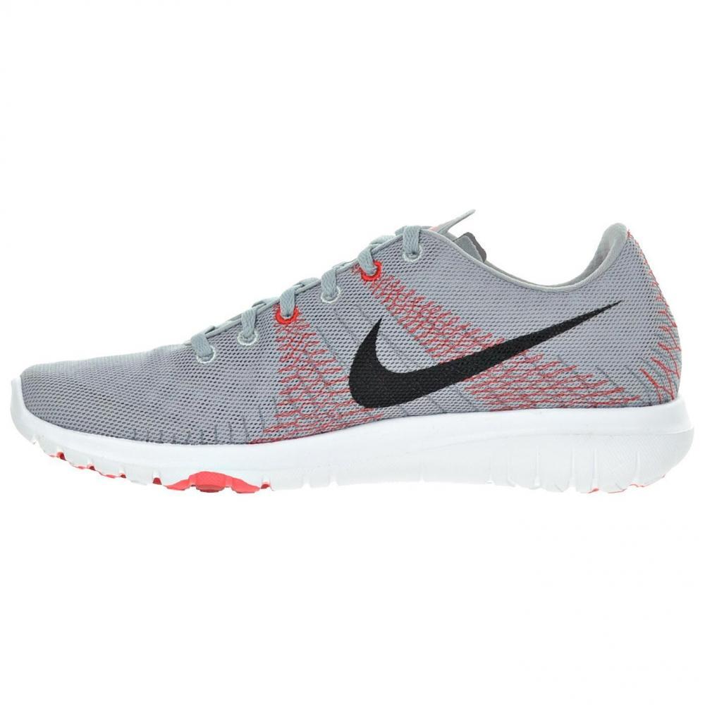Nike Flex Fury Shoes 'Grey Black Red'