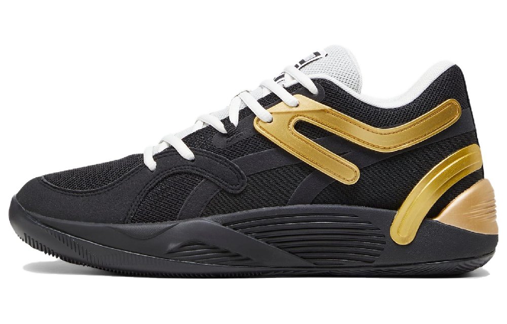 PUMA Trc Blaze Court Basketball Shoes 'Black Gold'