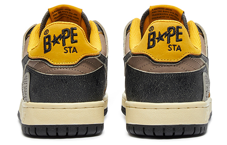 A BATHING APE Sk8 Sta 'Yellow Black' Women's купить в интернет-магазине Yoocart с быстрой доставкой по России.