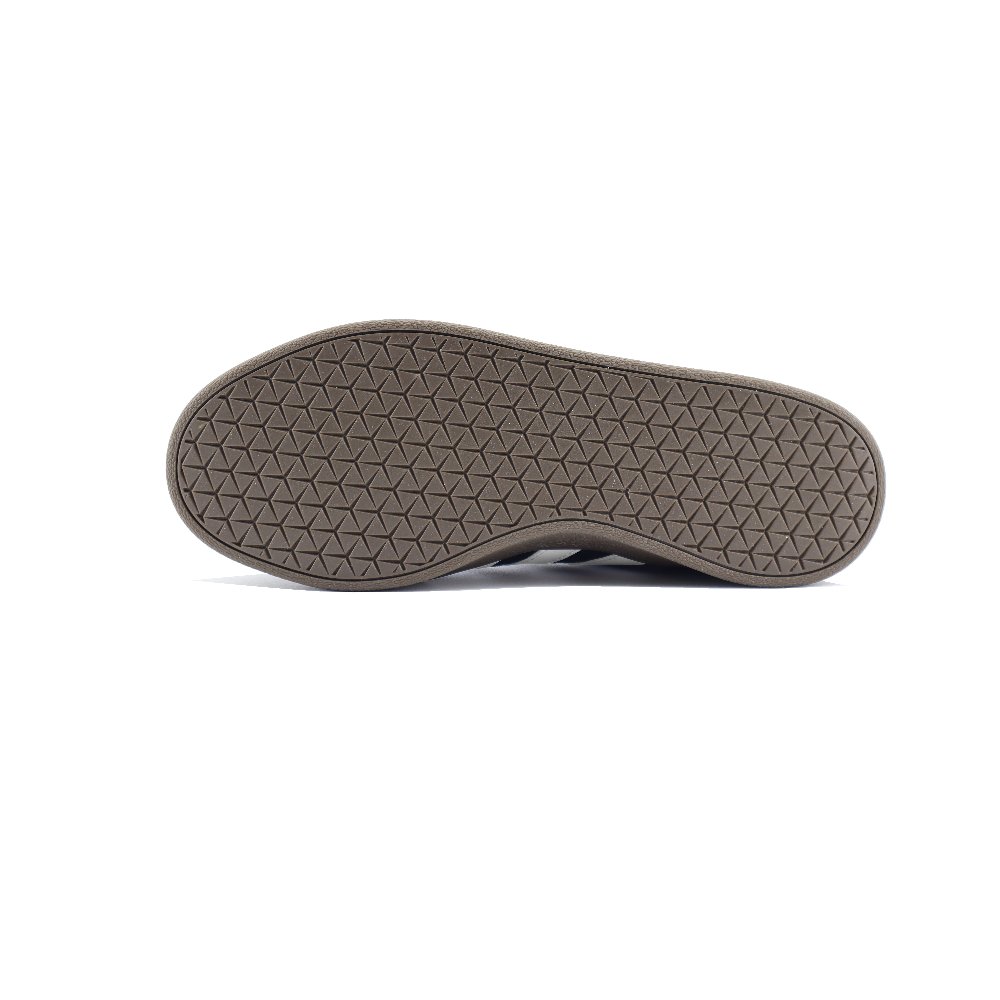 Adidas Neo VL Court 2.0 Anti Slip Wear Resistant Low Top Skateboard Shoes Unisex Black Silver