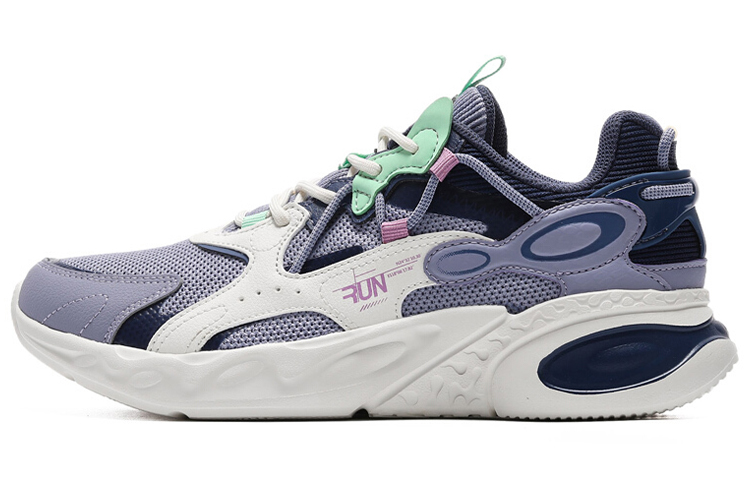 361° BOUND Technology Low Top Running Shoes Women's Purple Blue