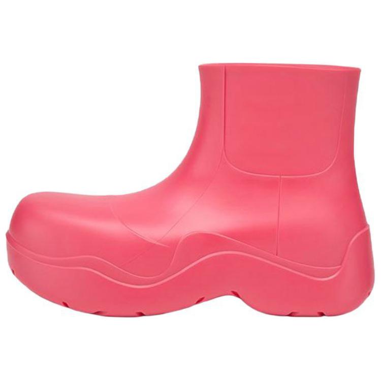 Bottega Veneta Puddle Ankle Boot Pink Women's