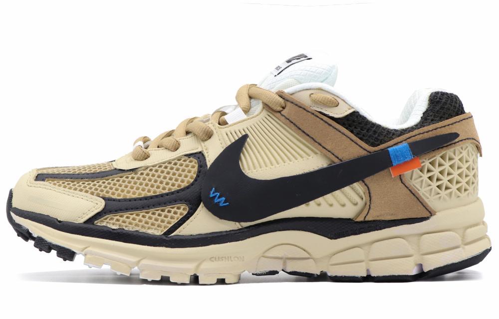 Nike Air Zoom Vomero 5 Low-Top Running Shoes Unisex Black White Brown
