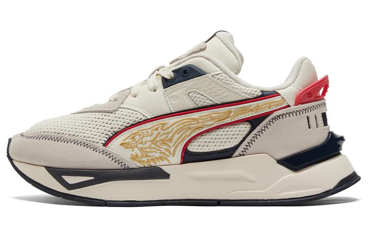 PUMA Shoes Sports Casual Shoes 'Cream Black Red'