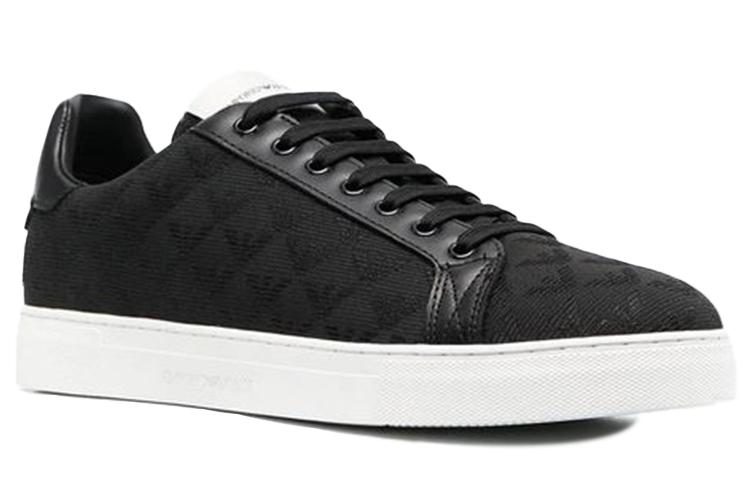 EMPORIO ARMANI Logo Printed Lace Up Sneakers купить в интернет-магазине Yoocart с быстрой доставкой по России.