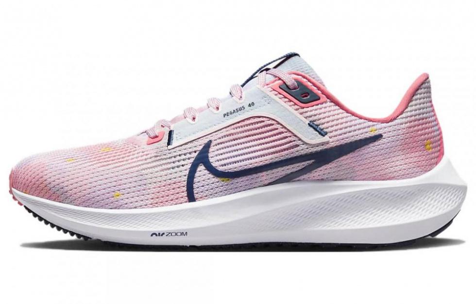 Nike Pegasus 40 Premium Floral Watercolor Pearl Pink Women's