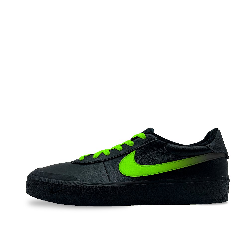 Nike Court Shot Misty Serenity Anti-Slip Wear-Resistant Low-Top Skateboard Shoes Men's Black Green