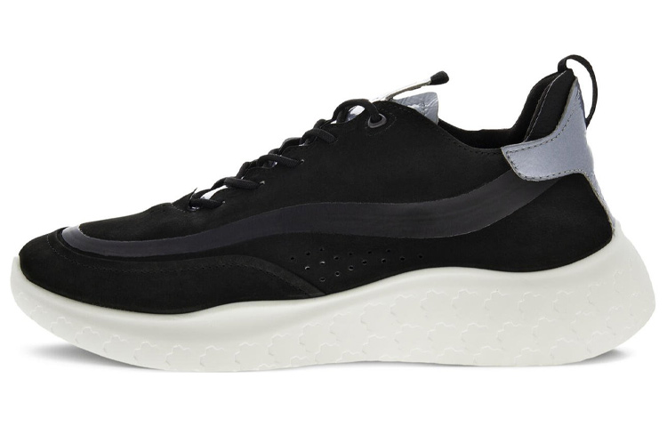 Ecco Therap Shock Absorbers Slip Resistant Abrasion Resistant Low Top Casual Shoes Black