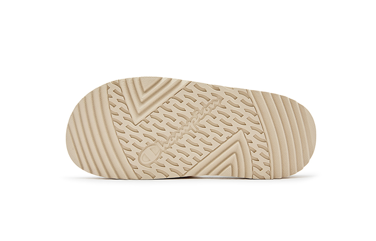 Champion Campus Slide Slippers Unisex Light Bone/Ivy Green купить в интернет-магазине Yoocart с быстрой доставкой по России.