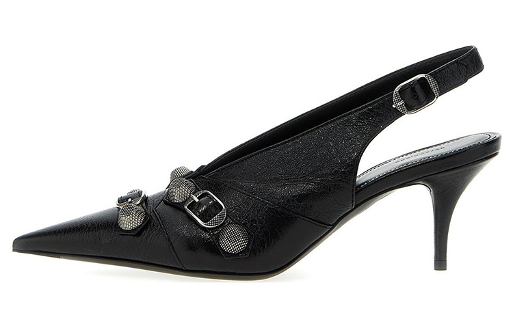 Balenciaga Cagole Slingback 70mm Pumps 'Black' Women's