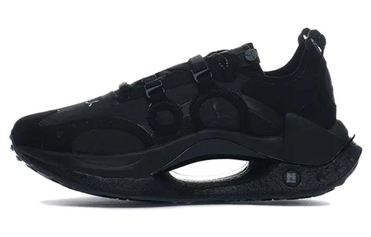 LI NING 1990 Abrasion Resistant Lightweight Rebound Low Top Casual Shoes Women's Black