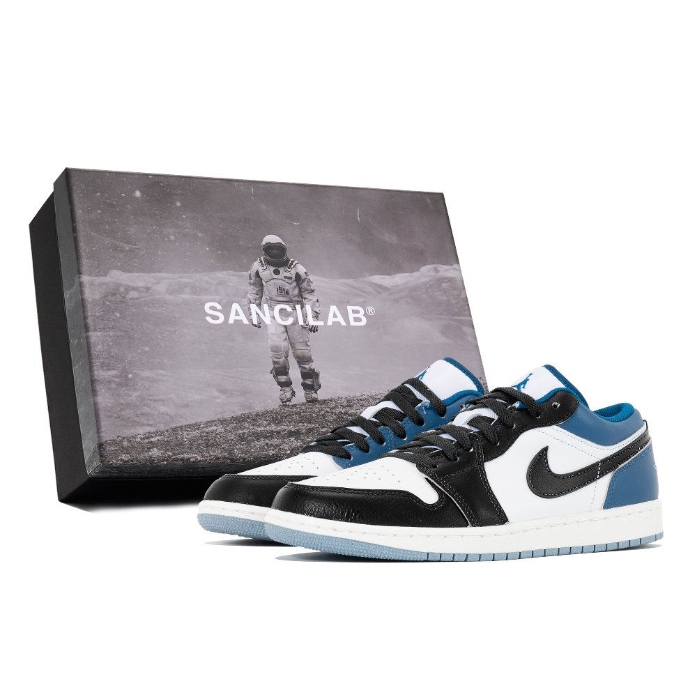 Jordan Air Jordan 1 Vintage Basketball Shoes Men's Low Top White