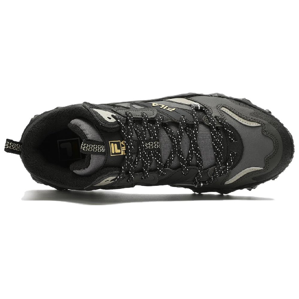 FILA Oakmont 2 Supportive Cushioning Mid-Top Casual Shoes Men's Black Green