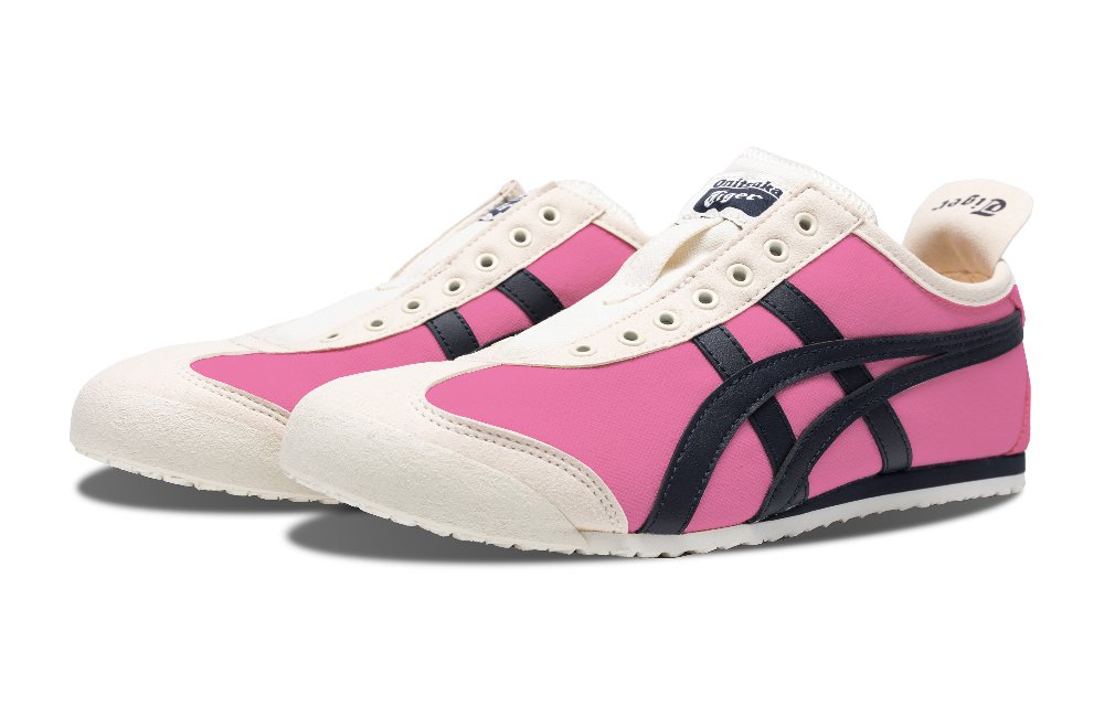 Onitsuka Tiger MEXICO 66 Durable Moisture-Absorbing Coverage Low-Top Casual Shoes Unisex Rose Red