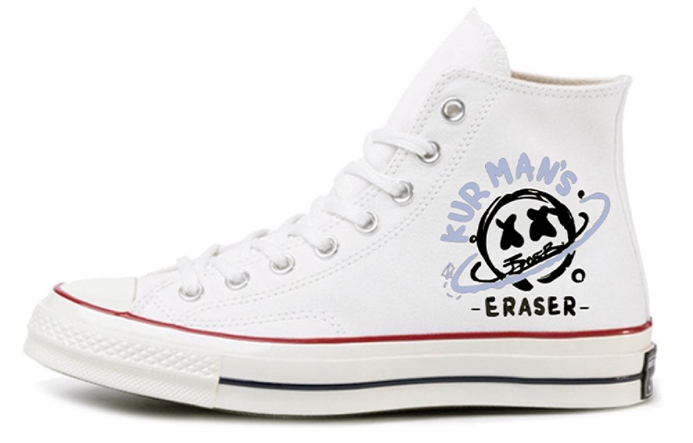 Converse 1970s Chuck Taylor High-Top Canvas Shoes Unisex Blue White