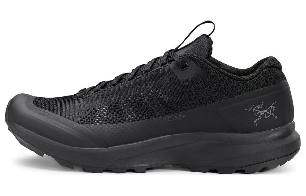 Arcteryx Aerios Abrasion Resistant Breathable Support Low Top Running Shoes Men's Black