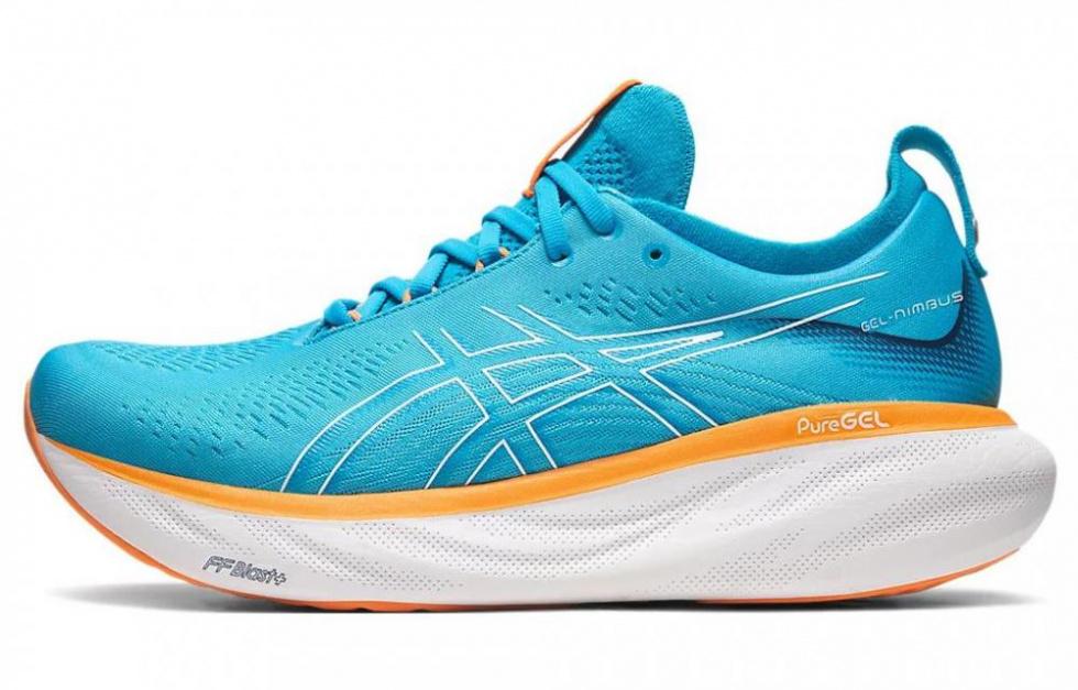 Asics Gel Nimbus 25 Island Blue Sun Peach
