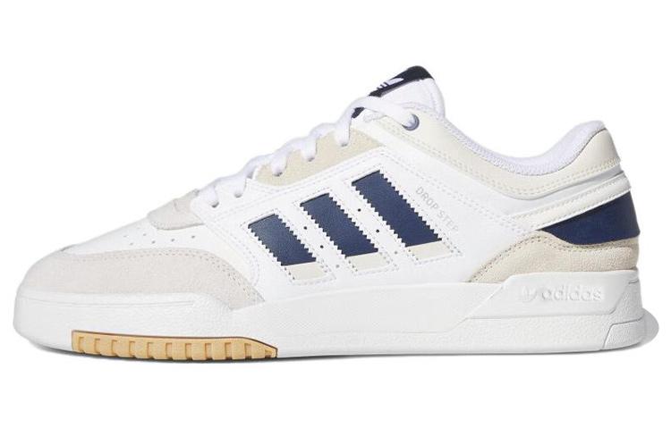 Adidas Originals Drop Step Low 'White Navy Blue'