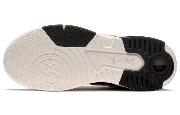 361° BOUND Technology Mid Top Skateboard Shoes Women's Black White