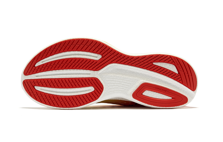 Saucony RIDE 17 Shock Absorbers Low Top Running Shoes Men's White Yellow купить в интернет-магазине Yoocart с быстрой доставкой по России.